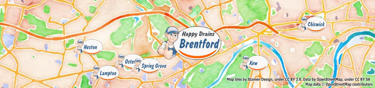 Blocked drain Brentford TW8