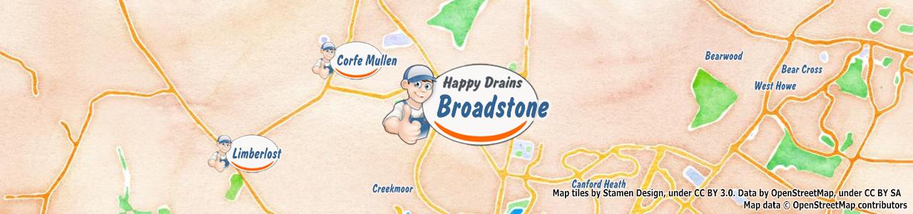 Blocked drain Broadstone BH18