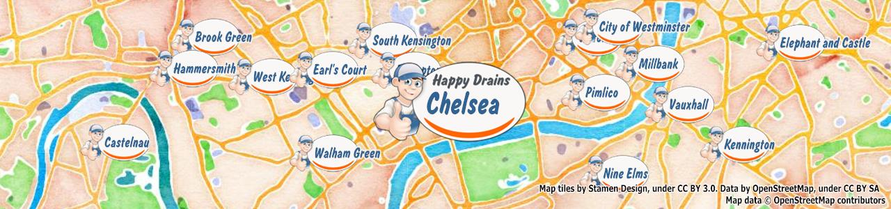 Blocked drain Chelsea SW3
