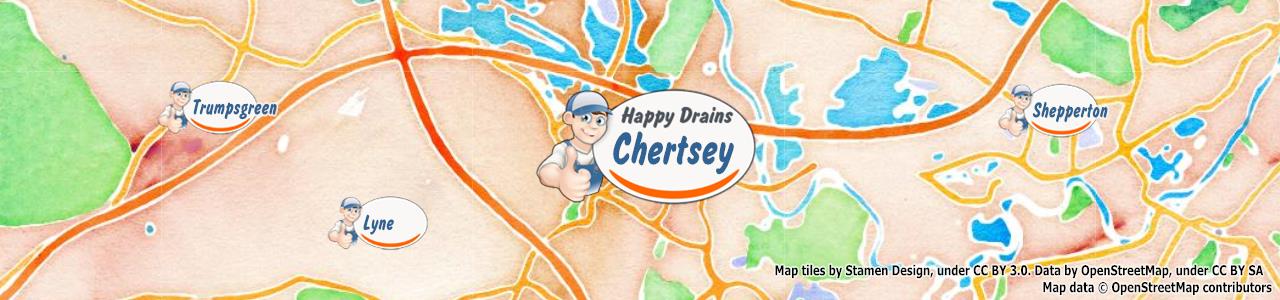 Blocked drain Chertsey KT16