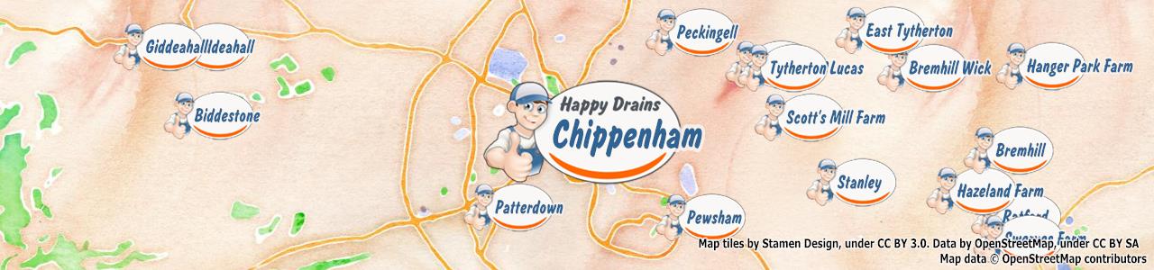Blocked drain Chippenham SN14