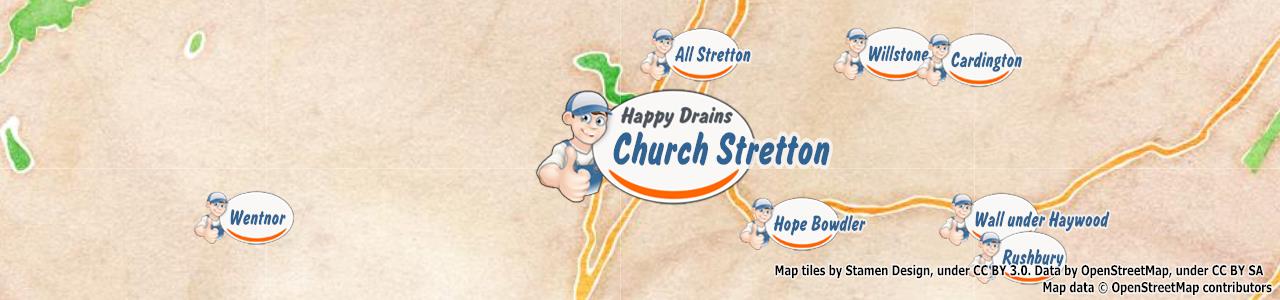 Blocked drain Church Stretton SY6