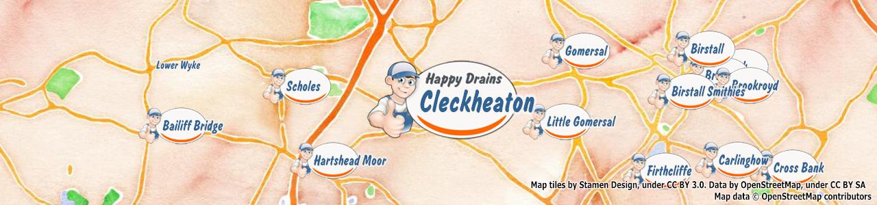 Blocked drain Cleckheaton BD19