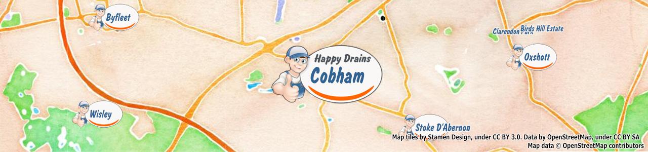 Blocked drain Cobham KT11