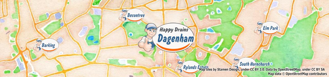 Blocked drain Dagenham RM8