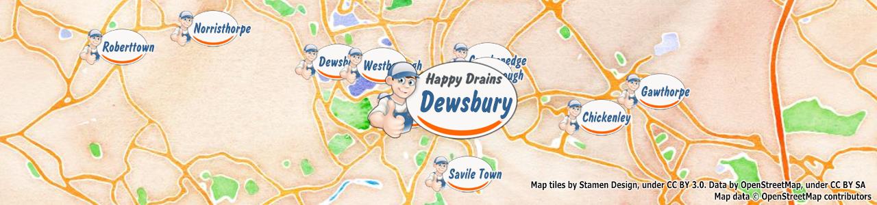 Blocked drain Dewsbury WF12