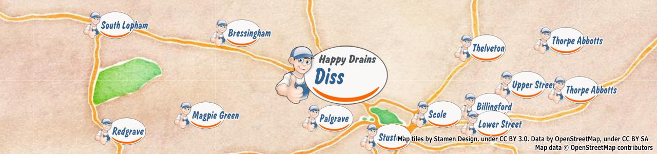 Blocked drain Diss IP21