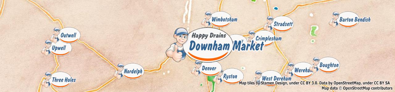Blocked drain Downham Market PE38