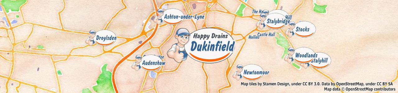 Blocked drain Dukinfield SK16