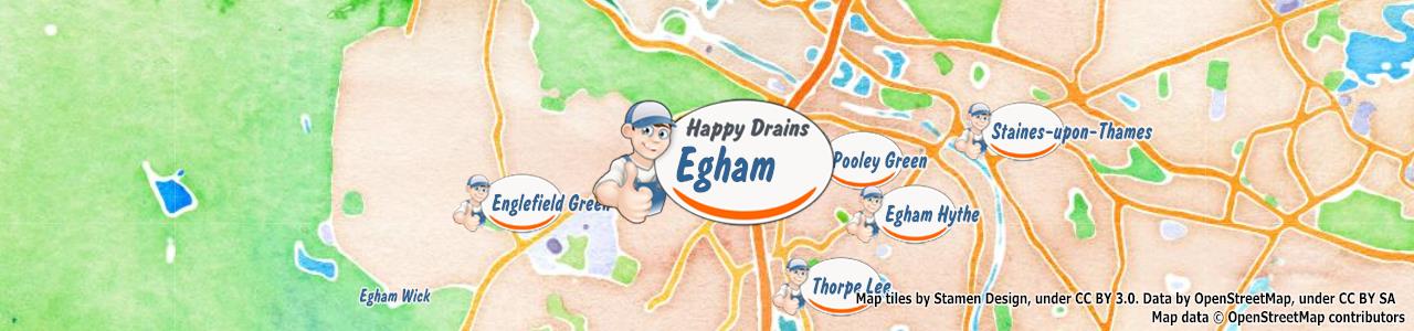 Blocked drain Egham TW20