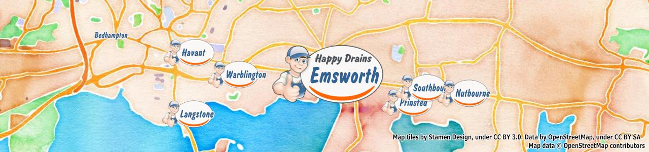 Blocked drain Emsworth PO10