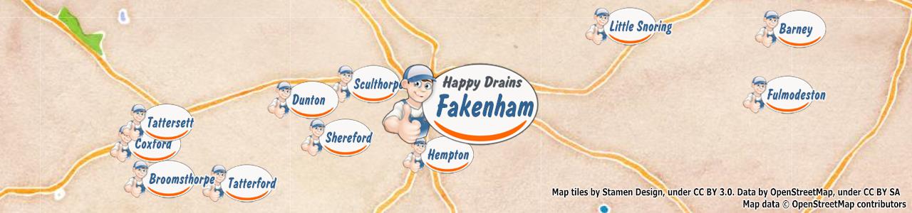 Blocked drain Fakenham NR21