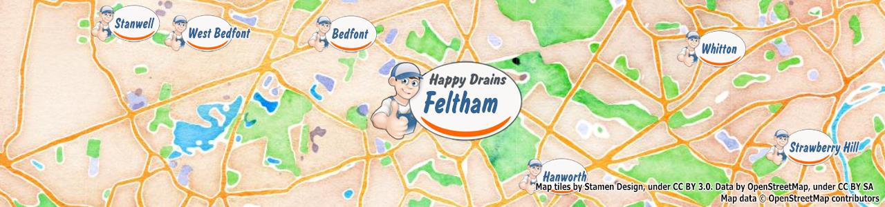 Blocked drain Feltham TW13