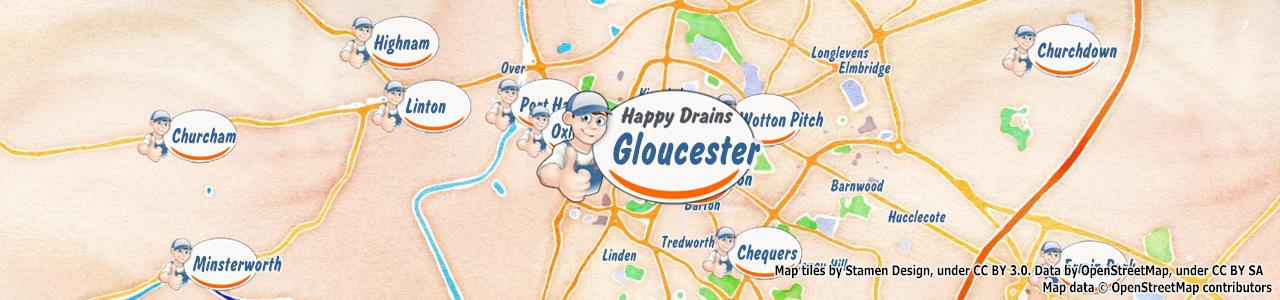 Blocked drain Gloucester GL1