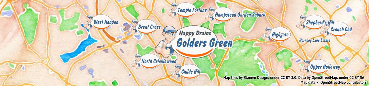Blocked drain Golders Green NW11