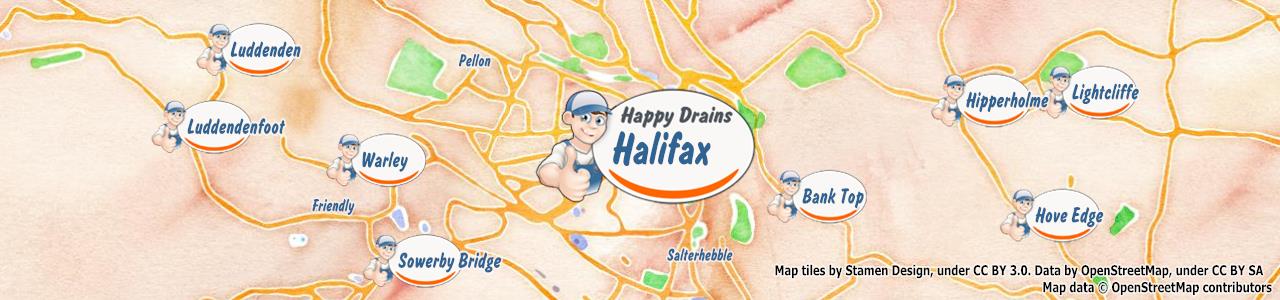 Blocked drain Halifax HX1