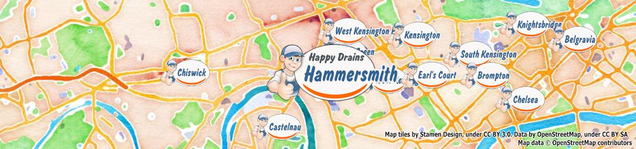 Blocked drain Hammersmith W6