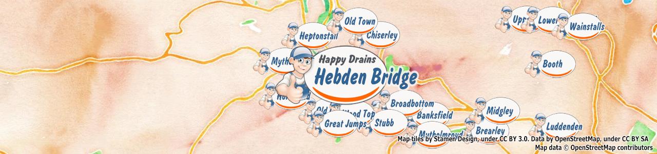 Blocked drain Hebden Bridge HX7