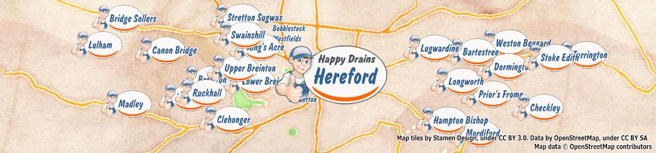 Blocked drain Hereford HR1