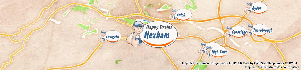Blocked drain Hexham NE46