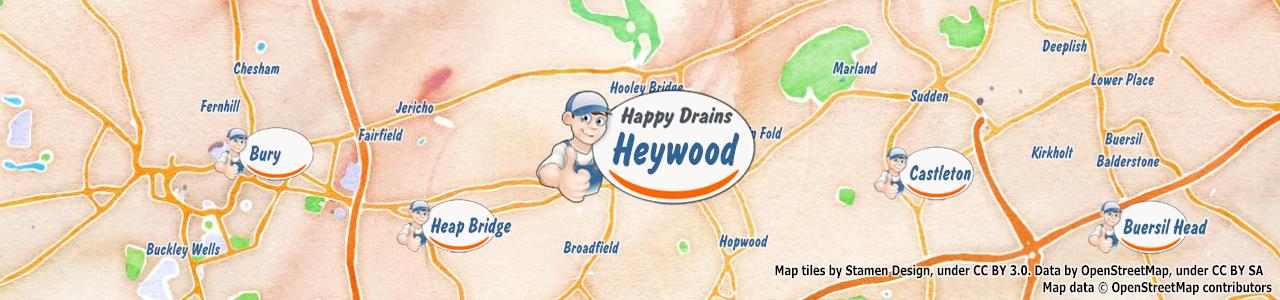 Blocked drain Heywood OL10
