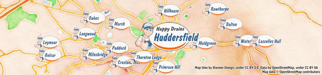 Blocked drain Huddersfield HD1