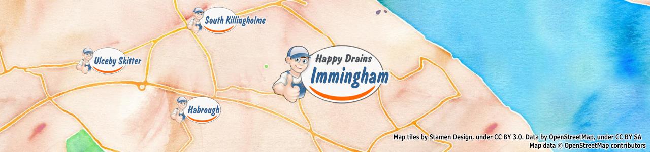 Blocked drain Immingham DN40