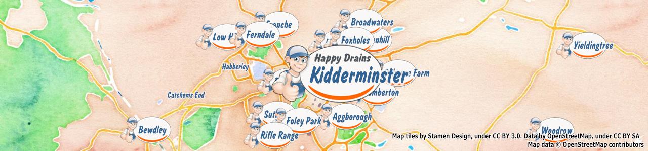 Blocked drain Kidderminster DY10