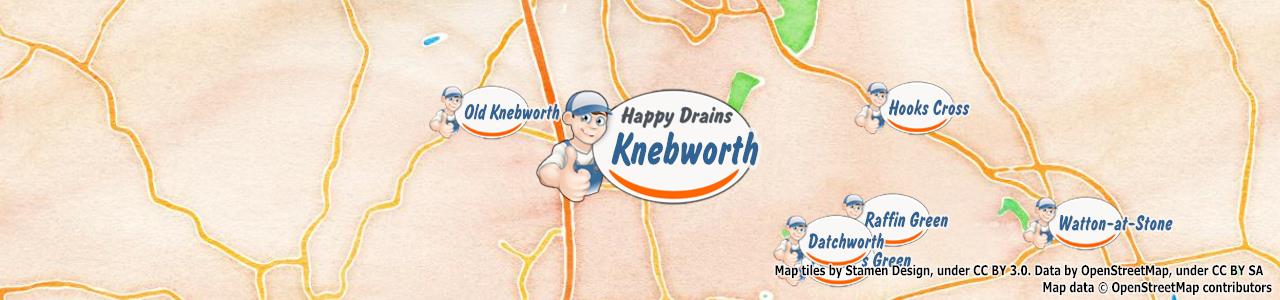 Blocked drain Knebworth SG3
