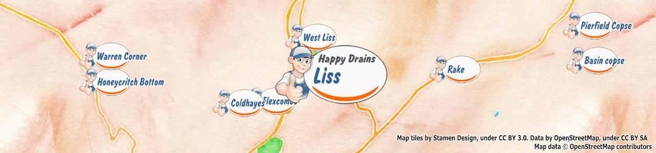 Blocked drain Liss GU33