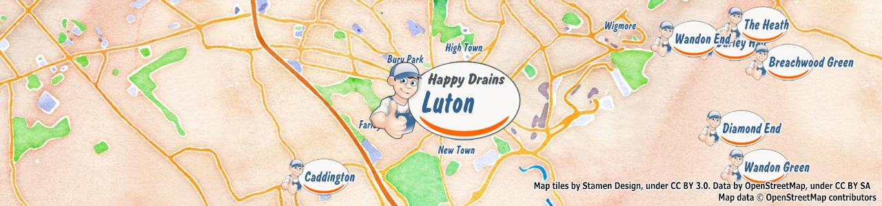 Blocked drain Luton LU1