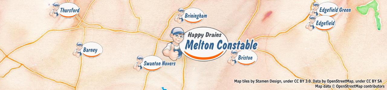 Blocked drain Melton Constable NR24