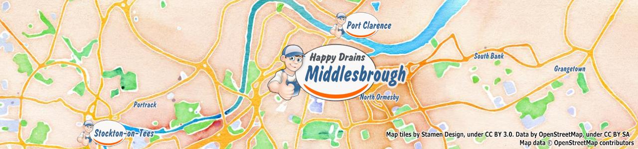 Blocked drain Middlesbrough TS1