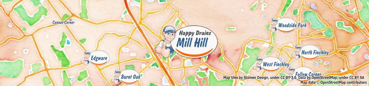 Blocked drain Mill Hill NW7