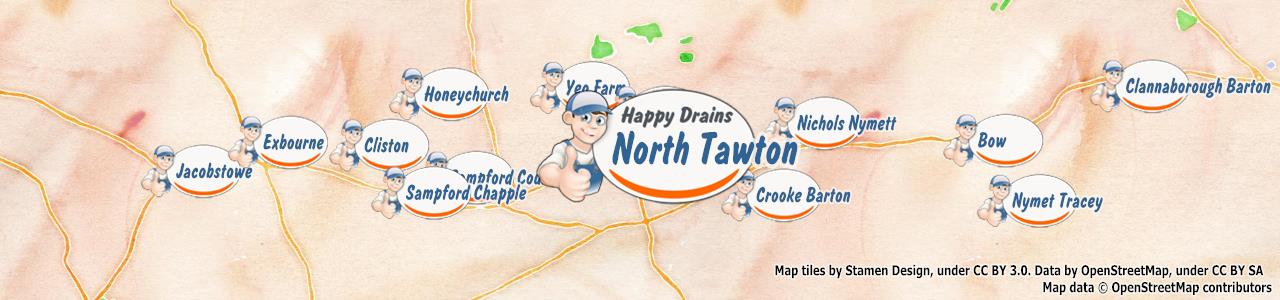 Blocked drain North Tawton EX20