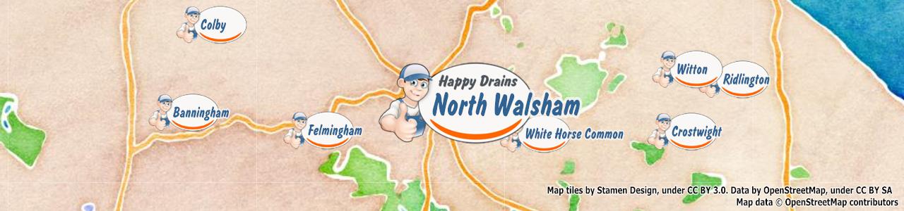 Blocked drain North Walsham NR28