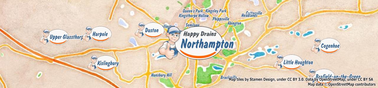 Blocked drain Northampton NN1