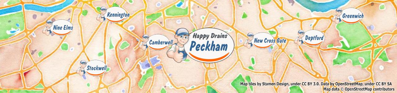 Blocked drain Peckham SE15