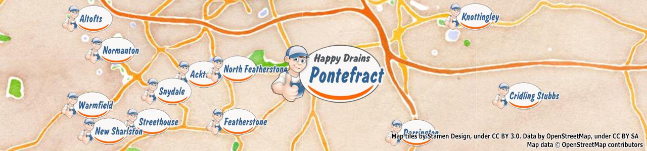 Blocked drain Pontefract WF7