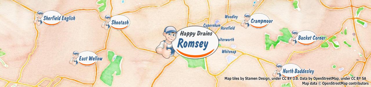 Blocked drain Romsey SO51