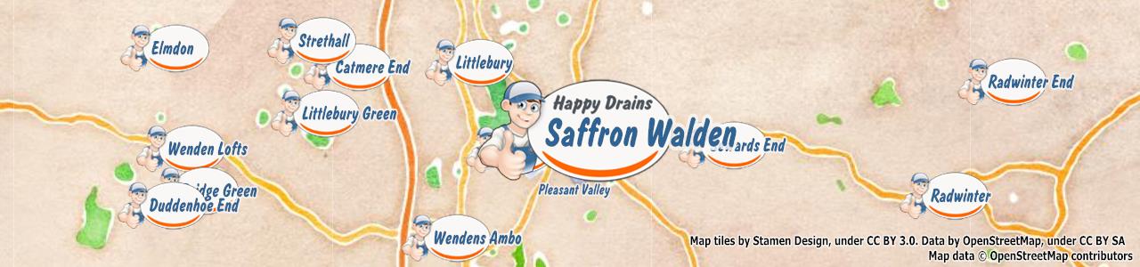 Blocked drain Saffron Walden CB10