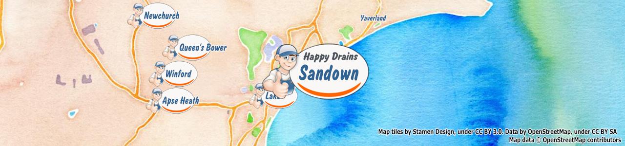 Blocked drain Sandown PO36