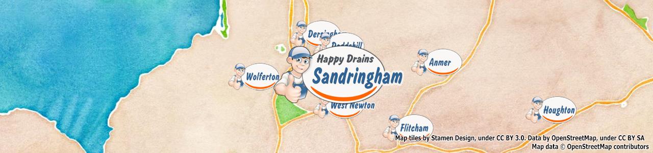 Blocked drain Sandringham PE35
