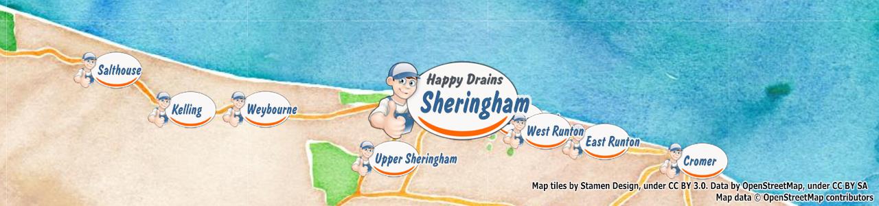 Blocked drain Sheringham NR26