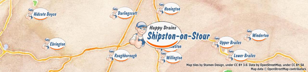 Blocked drain Shipston On Stour CV36