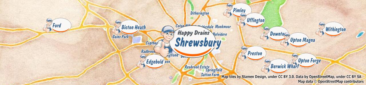 Blocked drain Shrewsbury SY1