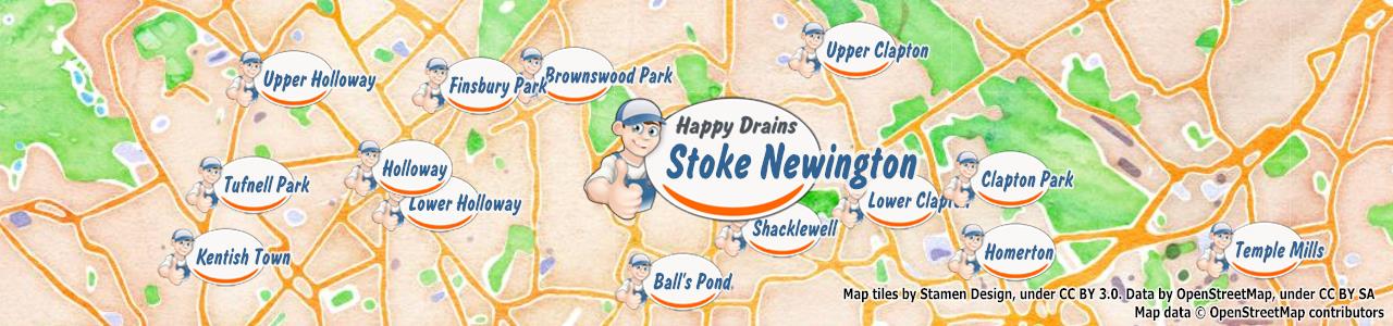 Blocked drain Stoke Newington N16