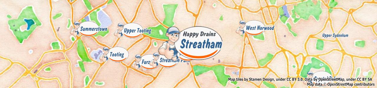 Blocked drain Streatham SW16