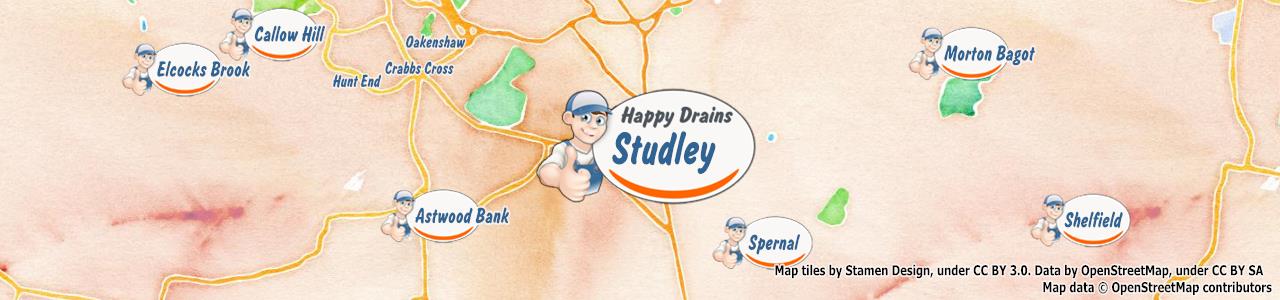 Blocked drain Studley B80