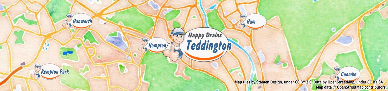 Blocked drain Teddington TW11